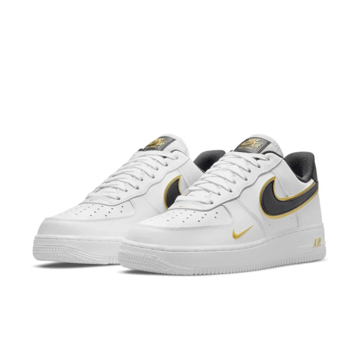 Nike Air Force 1 ’07 LV8 Metallic – White Metallic Gold