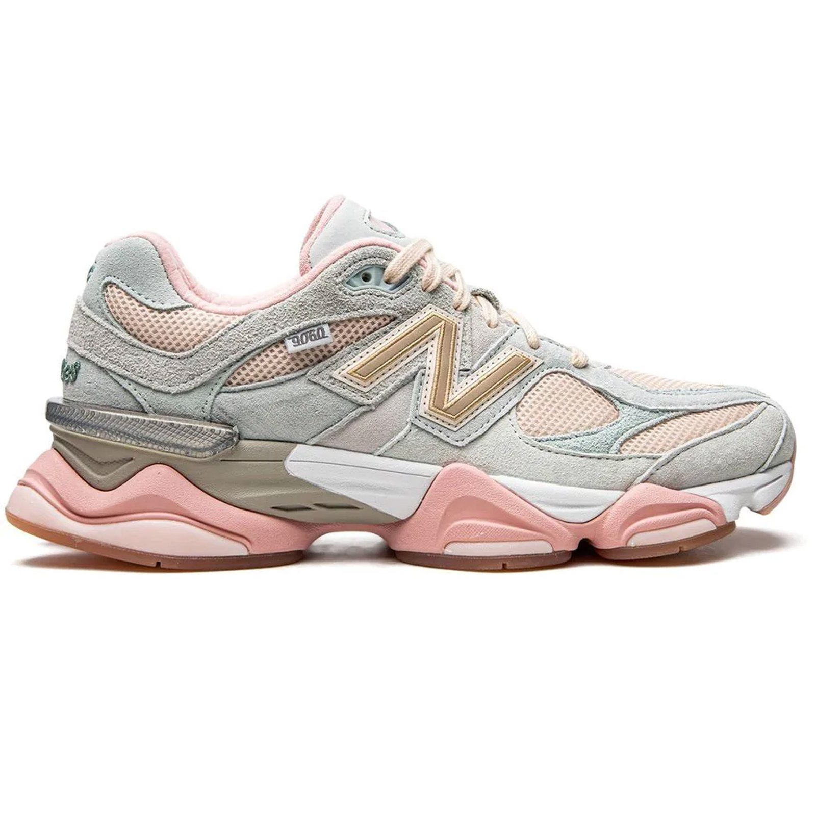 New Balance 9060 Baby Shower Blue Sneaker – Side View